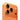 Apple iPhone 17 Pro rear camera close-up in orange finish