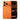 iPhone 17 Pro Orange displayed with front screen and triple rear cameras for refurbished listing on ViberStore