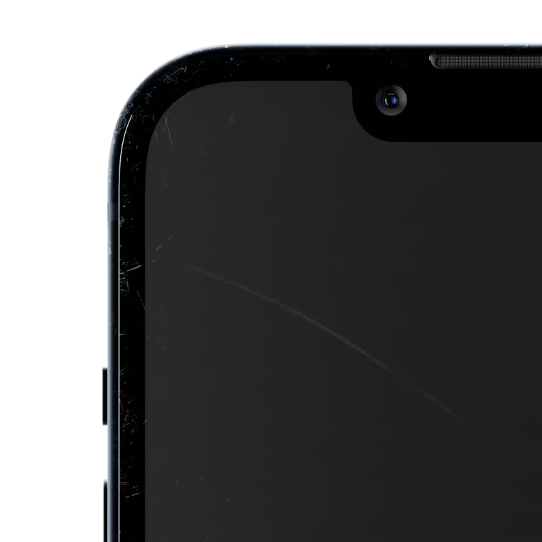 Close-up of an iPhone in Good condition